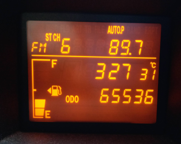 ODO 65536km