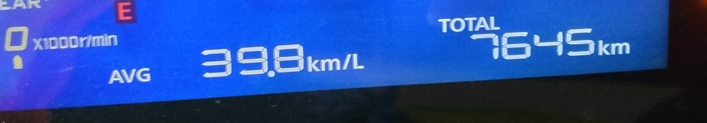 39.8 km/L