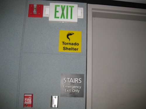 Tornado Shelter and Exit