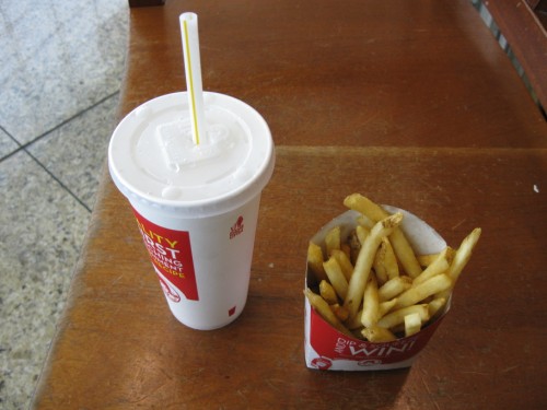 Wendy's French Fries and Drink